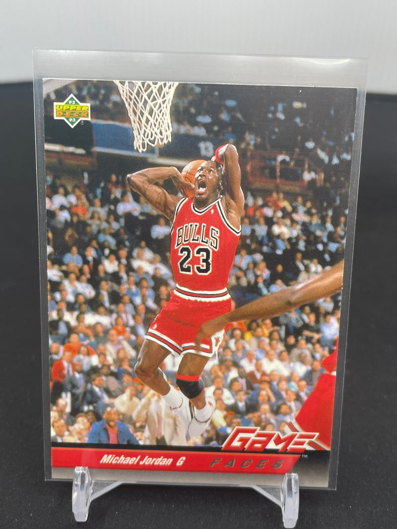 1993 UPPER DECK - GAME FACES - M. JORDAN -