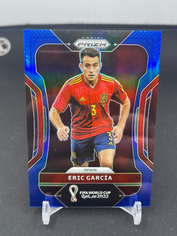 2022 PANINI PRIZM FIFA WORLD CUP - BLUE PRIZM - E. GARCIA - #221 - #'D/299