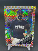 2021 TOPPS CHROME - GOLD CHECKER - V. BOTTAS - #44 - #'D/50