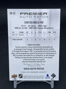 2024 UPPER DECK PREMIER - GOLD - ROOKIE AUTO PATCH - S. COLANGELO - #AR-SC - #'D/65 - RELIC - AUTOGRAPH - RC