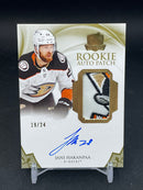 2020 UPPER DECK THE CUP - ROOKIE AUTO PATCH - J. HAKANPAA - #127 - #'D/24 - RELIC - AUTOGRAPH - RC