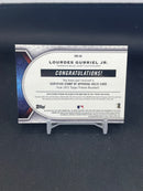 2021 TOPPS TRIBUTE - CERTIFIED STAMP OF APPROVAL - L. GURRIEL JR. - #SOA-LGJ - #'D/150 - RELIC