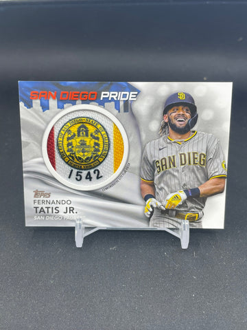 2022 TOPPS SERIES ONE - CITY FLAG PATCH - F. TATIS JR. - #CFP-FT - RELIC