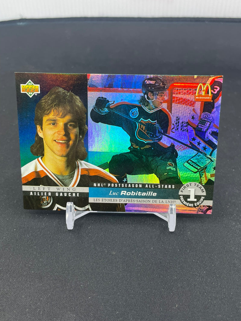1993 UPPER DECK MCDONALDS - L. ROBITAILLE -