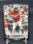 2022 TOPPS SERIES TWO - BLACK - H. RAMOS - #455 - #'D/71 - RC