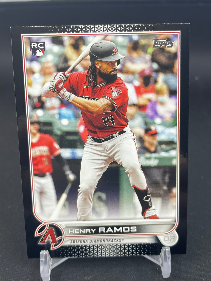 2022 TOPPS SERIES TWO - BLACK - H. RAMOS - #455 - #'D/71 - RC