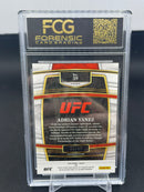 2022 PANINI SELECT - NEON GREEN PRIZM - A. YANEZ - #59 - #'D/49 - FCG 10 - RC