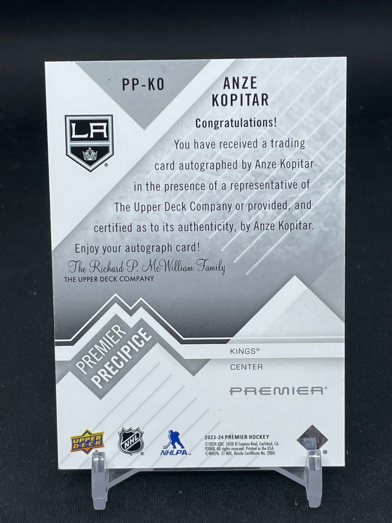 2023 UPPER DECK PREMIER - PREMIER PRECIPICE - A. KOPITAR -