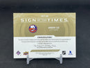 2024 UPPER DECK SP AUTHENTIC - SIGN OF THE TIMES - A. LEE - #SOTT-AN - #'D/49 - AUTOGRAPH