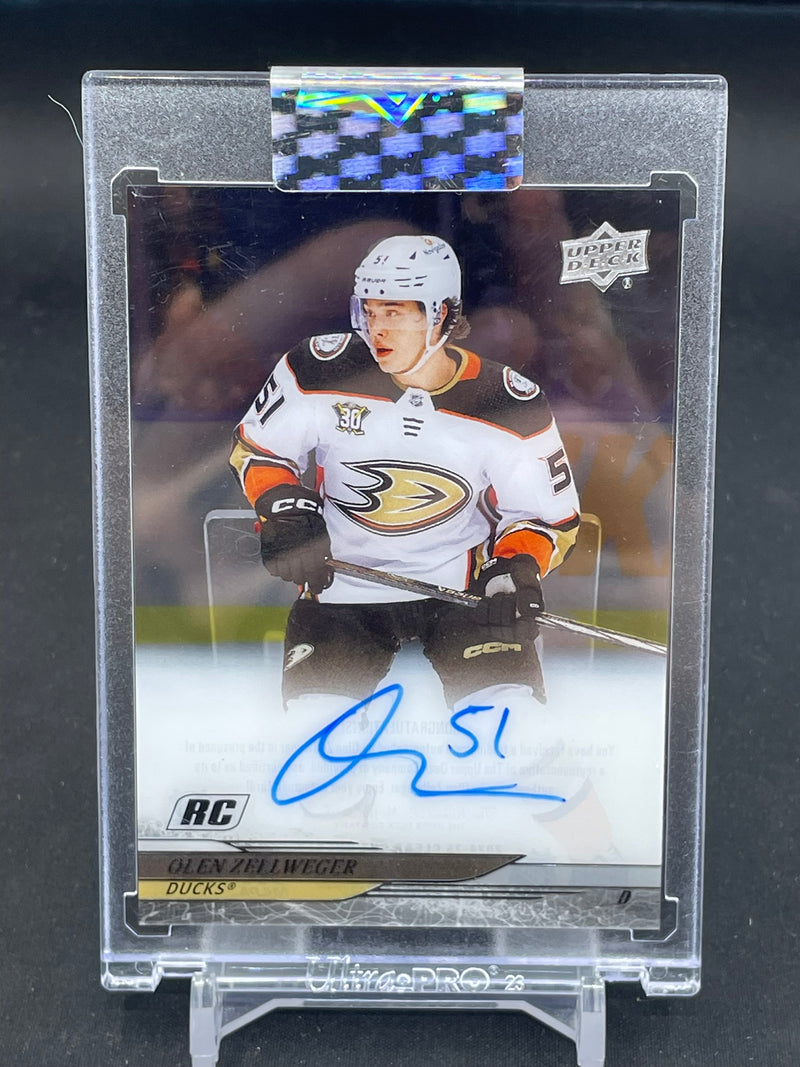 2024 UPPER DECK CLEAR CUT - O. ZELLWEGER -