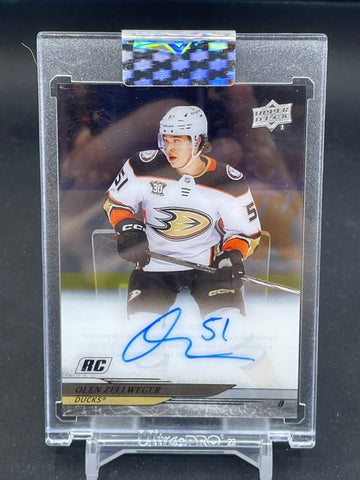 2024 UPPER DECK CLEAR CUT - O. ZELLWEGER - #CC-OZ - AUTOGRAPH - RC