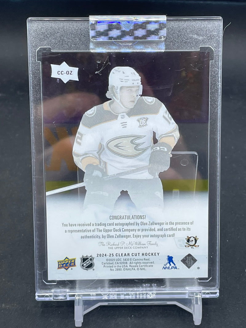 2024 UPPER DECK CLEAR CUT - O. ZELLWEGER -