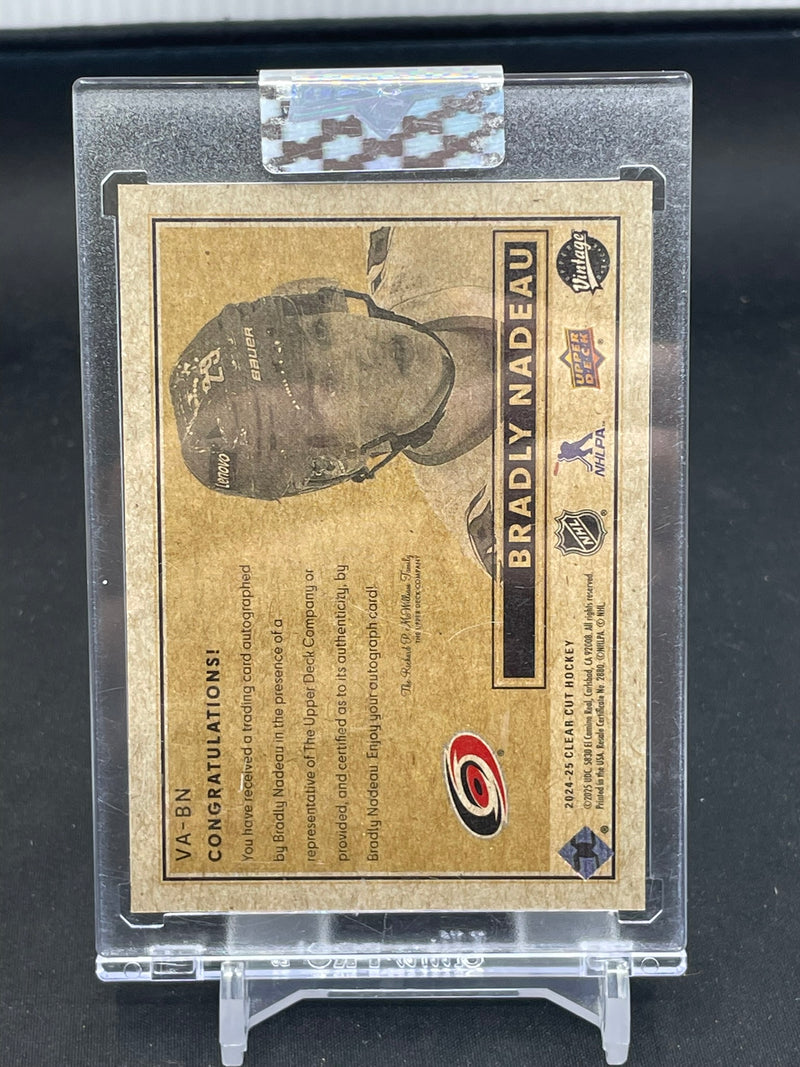 2024 UPPER DECK CLEAR CUT - VINTAGE - B. NADEAU -