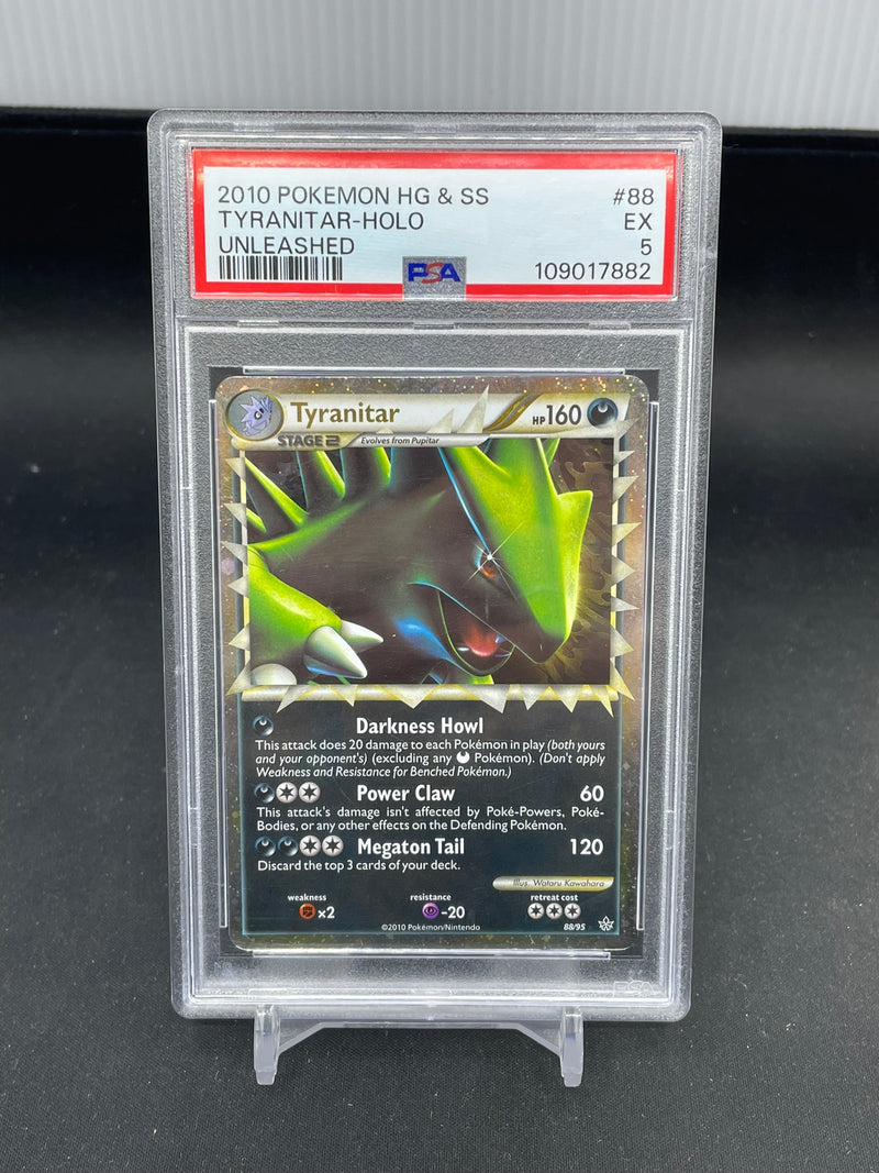 POKEMON HG SS UNLEASHED - TYRANITAR - PRIME - HOLO -
