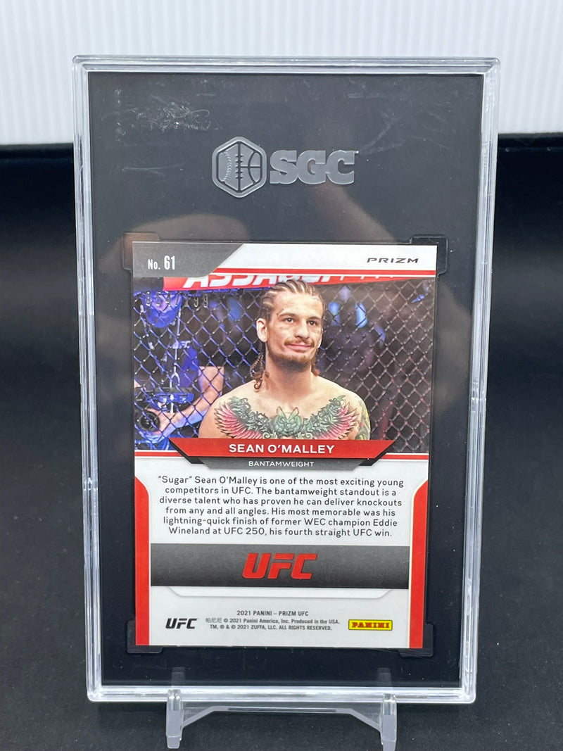 2021 PANINI PRIZM - BLUE PRIZM - S. O'MALLEY - #61 - #'D/199 - SGC 9.5