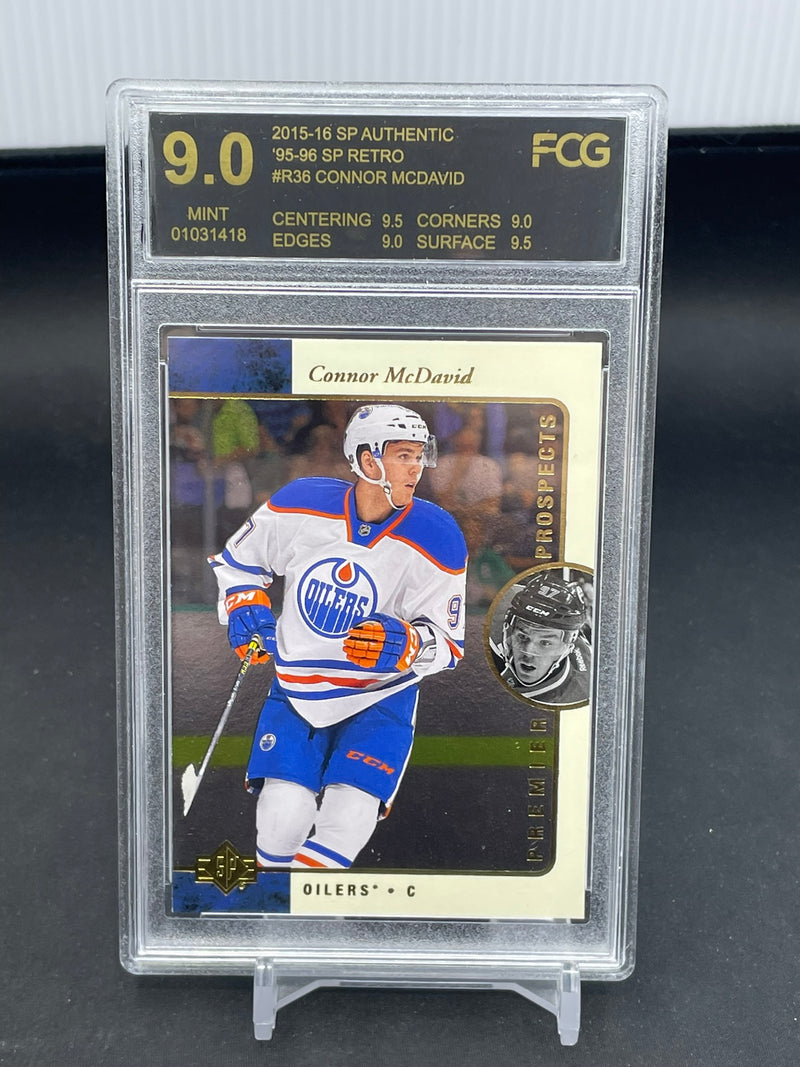 2015 UPPER DECK SP AUTHENTIC - 95-95 SP RETRO - C. MCDAVID -