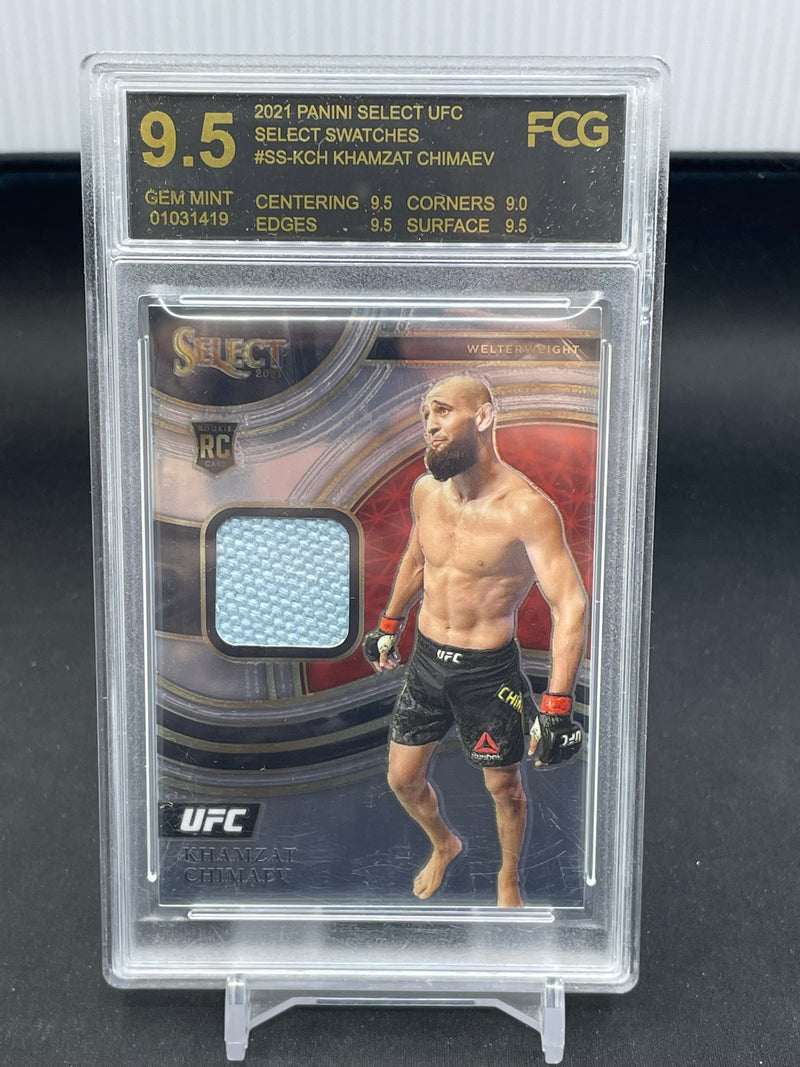 2021 PANINI SELECT - SELECT SWATCHES - K. CHIMAEV - #SS-KCH - #'D/149 - RELIC - FCG 9.5 - RC