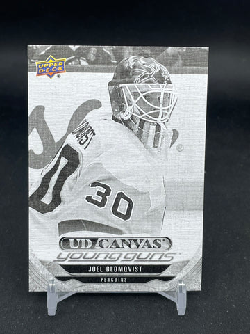 2024 UPPER DECK SERIES TWO - B/W - UD CANVAS - YOUNG GUNS - J. BLOMQVIST - #C236 - RC