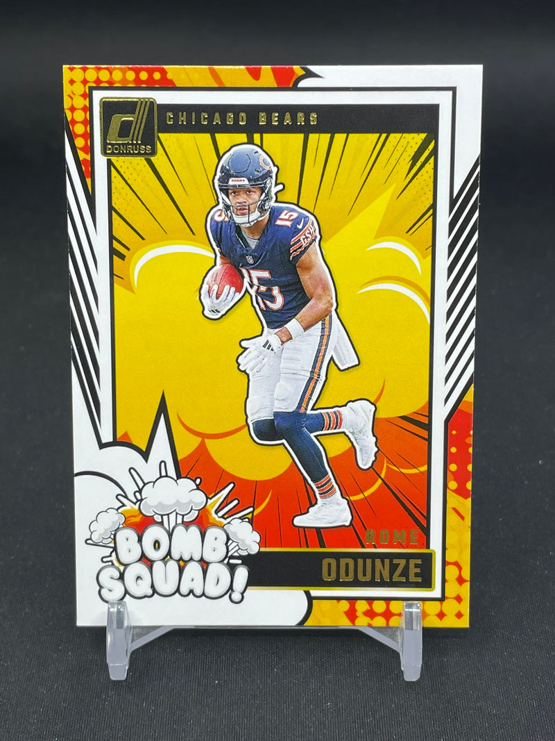 2024 PANINI DONRUSS - BOMB SQUAD! - R. ODUNZE -
