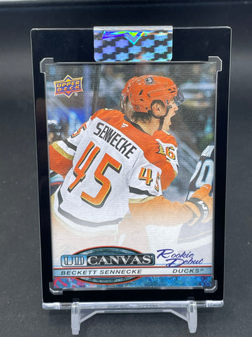 2025 UPPER DECK CLEAR CUT - UD CANVAS - ROOKIE DEBUT - B. SENNECKE - #CD-BS - RC