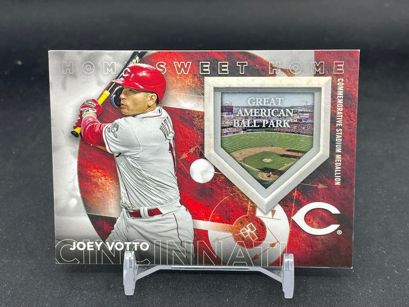 2024 TOPPS SERIES ONE - HOME SWEET HOME - J. VOTTO - #HSH-JV - #'D/299 - COMMEMORATIVE MEDALLION