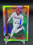 2025 TOPPS SERIES ONE - RAINBOW FOIL - J. WOOD -
