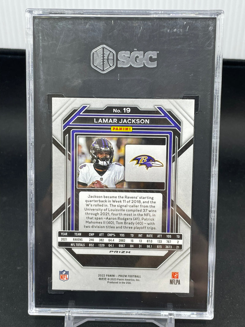 2022 PANINI PRIZM - SILVER PRIZM - L. JACKSON -