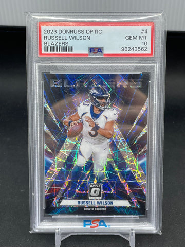 2023 PANINI DONRUSS OPTIC - BLAZERS - R. WILSON - #4 - PSA 10