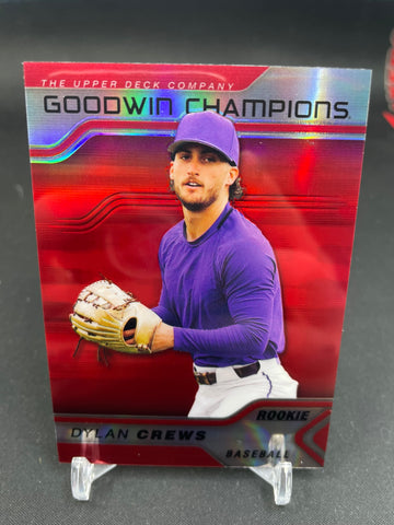2023 UPPER DECK GOODWIN CHAMPIONS - RED RAINBOW - D. CREWS - #P36 - rc