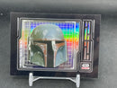 2024 TOPPS STAR WARS CHROME GALAXY - ARMOR SHADOWBOX - BOBA FETT HELMET -