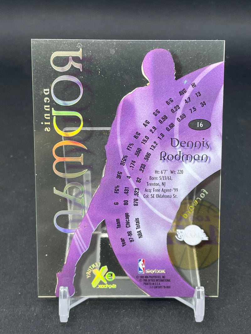 1998 SKYBOX E-X CENTURY - D. RODMAN -