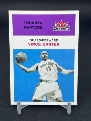 2001 FLEER PLATINUM - V. CARTER - #20