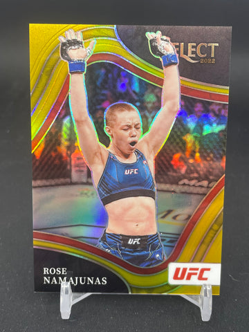 2022 PANINI SELECT - OCTAGONSIDE - GOLD PRIZM - R. NAMAJUNAS - #261 - #'D/10
