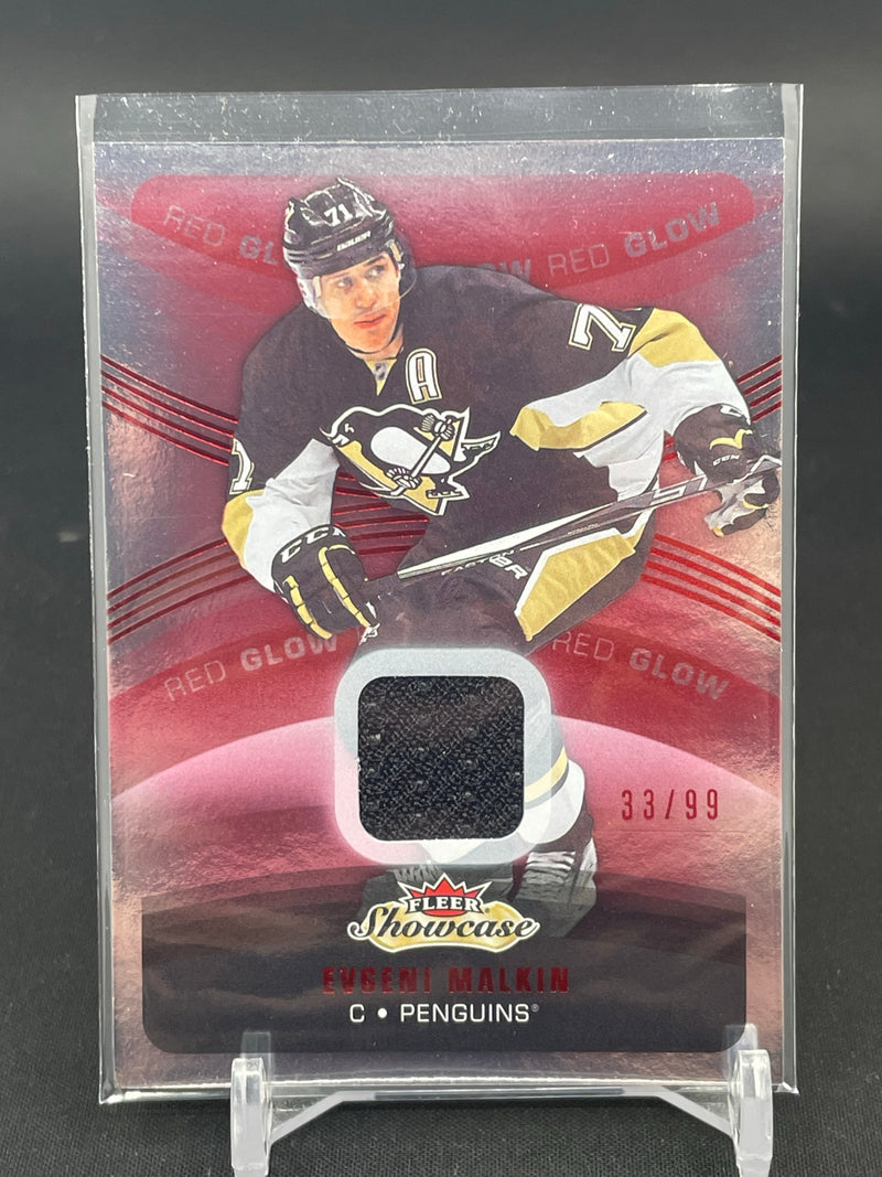 2015 FLEER SHOWCASE - RED GLOW JERSEY - SINGLES - SELECT YOUR PLAYER