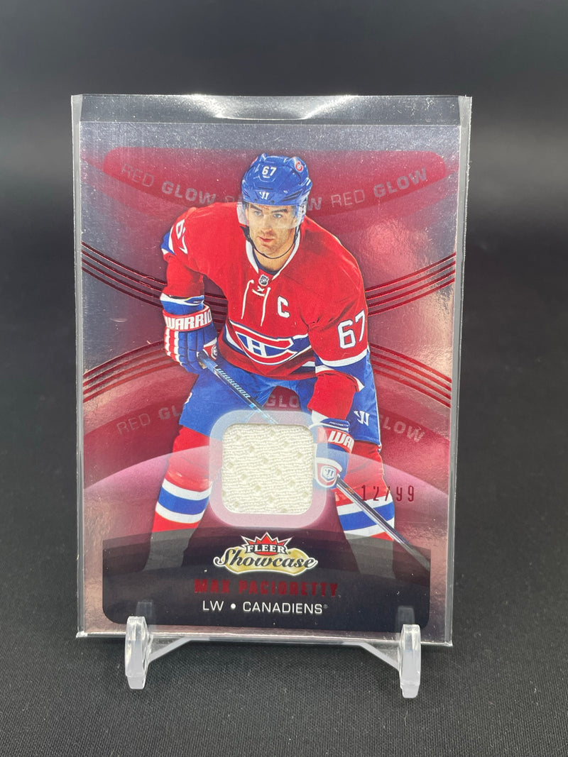 2015 FLEER SHOWCASE - RED GLOW JERSEY - SINGLES - SELECT YOUR PLAYER