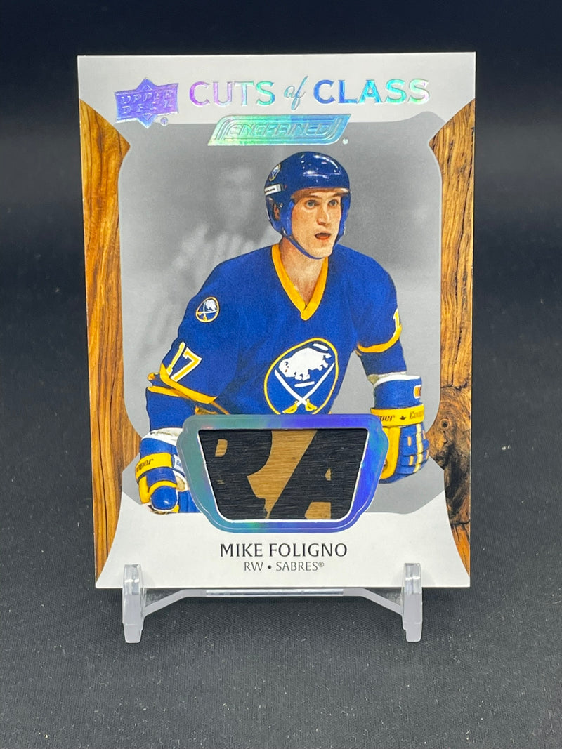2024 UPPER DECK ENGRAINED ICONS - CUTS OF CLASS - M. FOLIGNO -