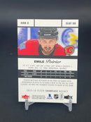 2015 FLEER SHOWCASE - BLUE ICE ROOKIES - E. POIRIER - #60 - #'D/199