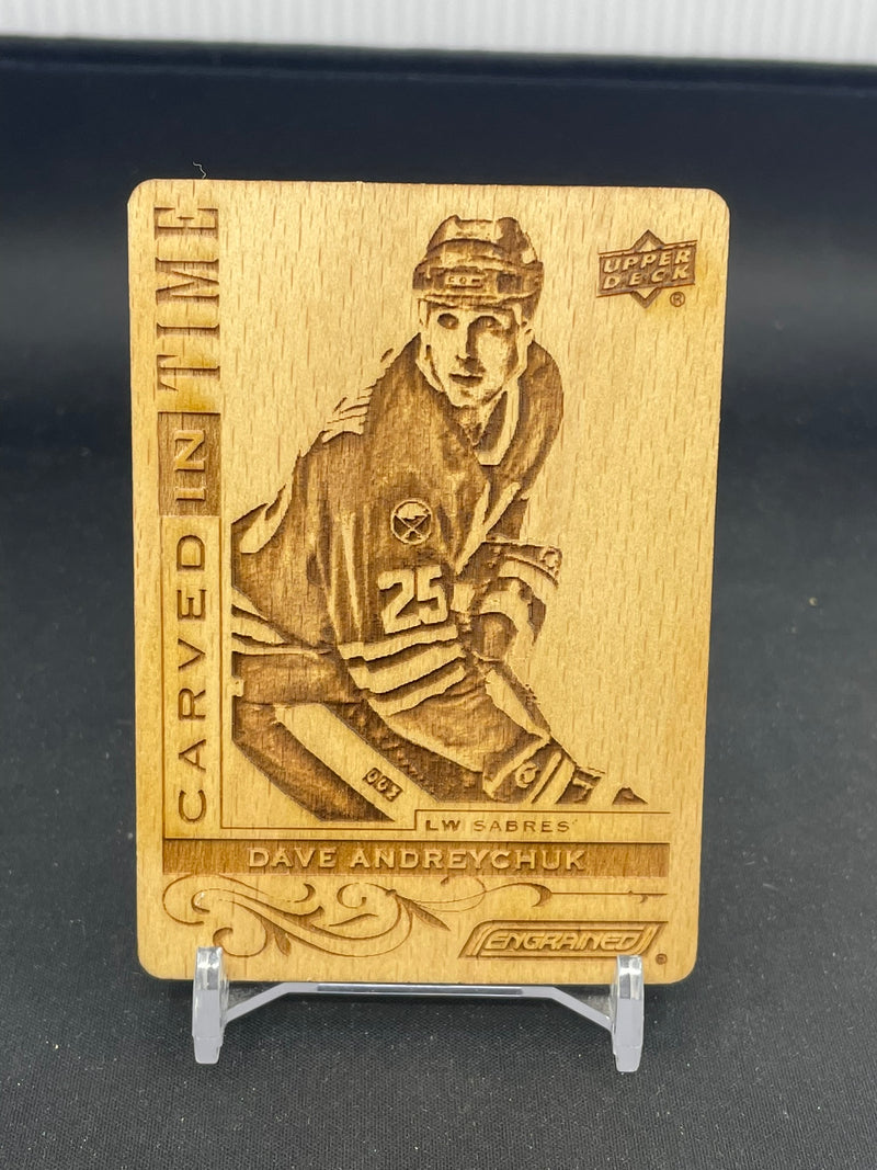 2024 UPPER DECK ENGRAINED ICONS - CARVED IN TIME - D. ANREYCHUK -