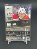 2015 FLEER SHOWCASE - RED PRECIOUS METAL GEMS - B. MCGINN - #MU-29 - #'D/150