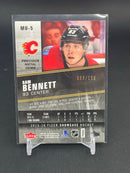 2015 FLEER SHOWCASE - RED PRECIOUS METAL GEMS - S. BENNETT - #MU-5 - #'D/150