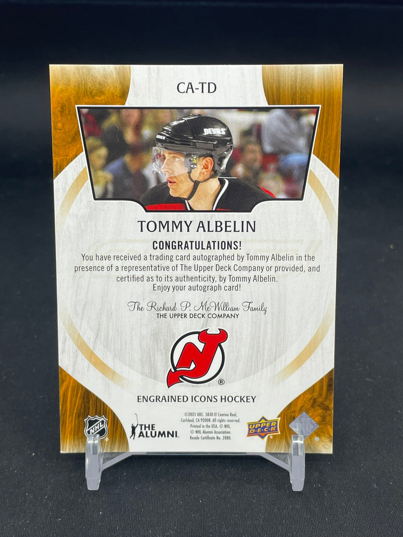 2024 UPPER DECK ENGRAINED ICONS - T. ALBELIN -