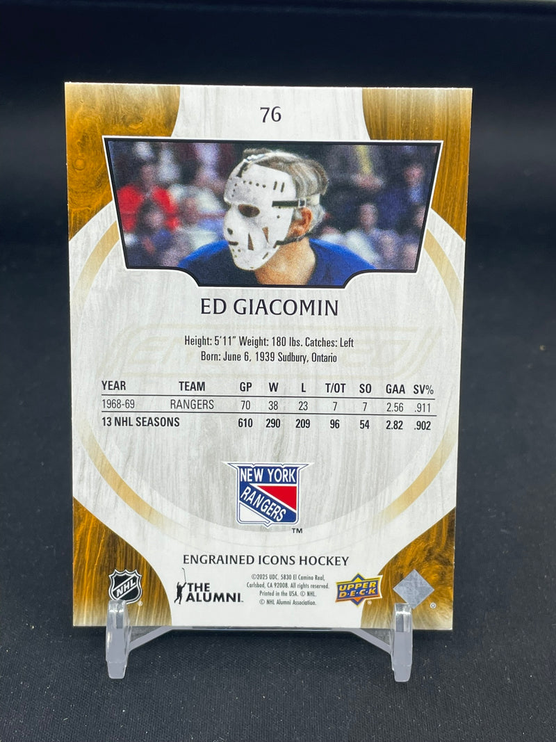 2024 UPPER DECK ENGRAINED ICONS - E. GIACOMIN -
