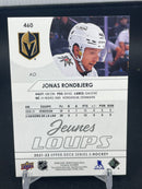 2021 UPPER DECK SERIES TWO - FRENCH VARIANT - YOUNG GUNS - J. RONDBJERG -