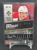 2015 FLEER SHOWCASE - RED PRECIOUS METAL GEMS - C. BRICKLEY - #MU-28 - #'D/150