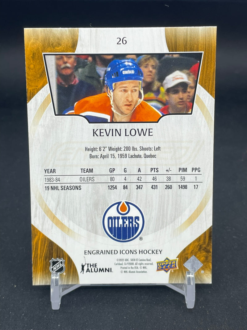 2024 UPPER DECK ENGRAINED ICONS - K. LOWE -