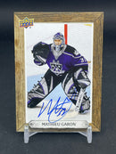 2024 UPPER DECK ENGRAINED ICONS - BEEHIVE SIGNATURES - M. GARON -