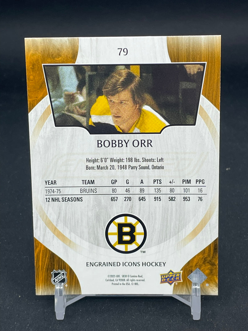 2024 UPPER DECK ENGRAINED ICONS - B. ORR -