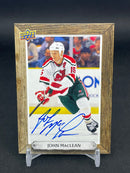 2024 UPPER DECK ENGRAINED ICONS - BEEHIVE SIGNATURES - J. MACLEAN -