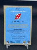 2024 UPPER DECK ENGRAINED ICONS - BEEHIVE SIGNATURES - J. MACLEAN -