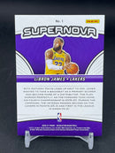 2020 PANINI REVOLUTION - SUPERNOVA - L. JAMES -